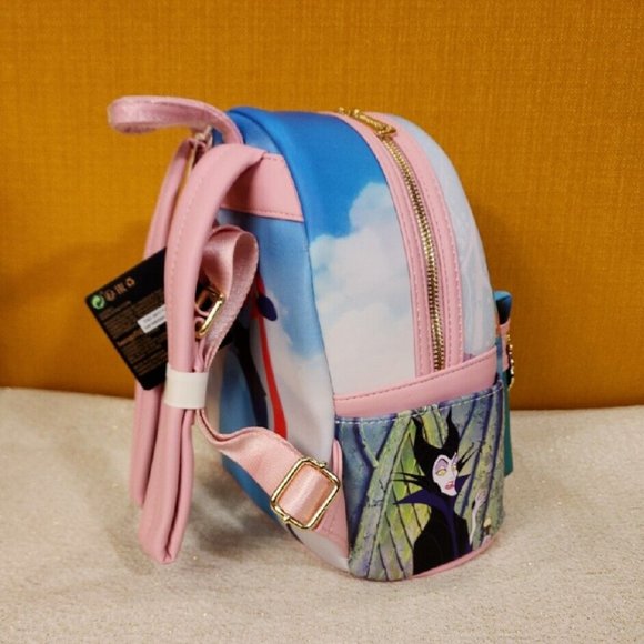 Loungefly Disney Sleeping Beauty Aurora Princess Scene Series Mini Backpack NEW main image 10